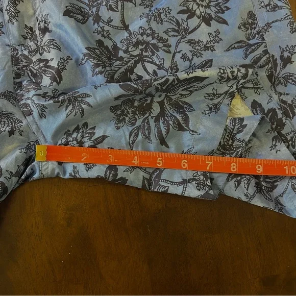 Peter Millar Collection Men's Blue Drawstring Blue Floral‎ Swim Shorts Size L - Picture 8 of 12